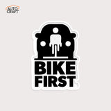 Bike First - Gel Sticker - Image 1