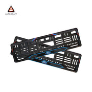 Car Number Plate Gel Frame - Ford - Red and Blue Line thumbnail