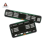 Bike Number Plate Gel Frame - KTM - Green Line (Front and Back Set)