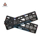 Car Number Plate Gel Frame - TATA - Red and Blue Line