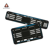 Bike Number Plate Gel Frame - TVS - Blue Line (Front and Back Set) thumbnail