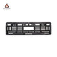 Car Number Plate Gel Frame - Honda - Black Dash