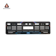 Car Number Plate Gel Frame - Ford - Red and Blue Line thumbnail