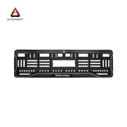 Car Number Plate Gel Frame - Volkswagen - Black Dash thumbnail
