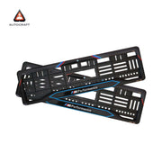 Premium BMW M Performance Car Number Plate Gel Frame – Front and Back Set thumbnail