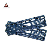 Car Number Plate Gel Frame - Benz - Forged Carbon thumbnail