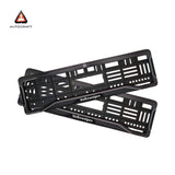 Car Number Plate Gel Frame - Volkswagen - Black Dash
