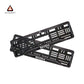 Car Number Plate Gel Frame - Skoda - Black Dash