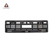 Car Number Plate Gel Frame - Mini Cooper - Black Dash