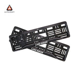 Car Number Plate Gel Frame - Land Rover - Black Dash