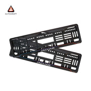 Car Number Plate Gel Frame - Jaguar - Blue and Red Line