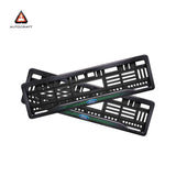 Car Number Plate Gel Frame - Ford - Green Line