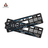 Car Number Plate Gel Frame - KIA - Blue Line