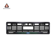 Car Number Plate Gel Frame - Ford - Green Line