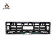 Car Number Plate Gel Frame - Suzuki - Green