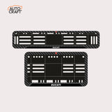 Bike Number Plate Gel Frame - Ducati - Black Pattern - Image 1