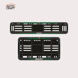 Bike Number Plate Gel Frame - Ducati - Green Line - Image 1
