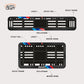 Bike Number Plate Gel Frame - Ducati - Red & Blue Racing Stripes - Image 2