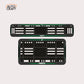 Bike Number Plate Gel Frame - Hero - Green Line - Image 1