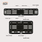 Bike Number Plate Gel Frame - TVS - Black Pattern - Image 2