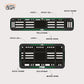 Bike Number Plate Gel Frame - TVS - Green Line - Image 2