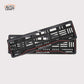 Car Number Plate Gel Frame - Jaguar Logo - Red Line - Image 1