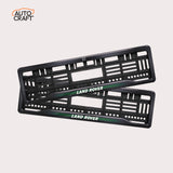 Car Number Plate Gel Frame - Land Rover - Green - Image 1