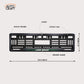 Car Number Plate Gel Frame - Land Rover - Green - Image 2