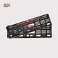 Car Number Plate Gel Frame - MG - Red Dash - Image 1