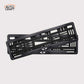 Car Number Plate Gel Frame - Mini Cooper - Black Plain - Image 1