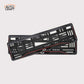 Car Number Plate Gel Frame - Mini Cooper - Red Line - Image 1