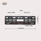 Car Number Plate Gel Frame - Nissan - Red Line - Image 2