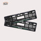 Car Number Plate Gel Frame - Suzuki - Green - Image 1