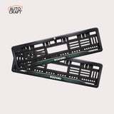 Car Number Plate Gel Frame - Suzuki - Green - Image 1