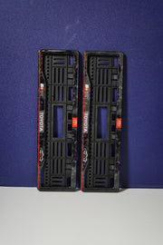 Car Number Plate Gel Frame - Toyota - GR Red Line thumbnail