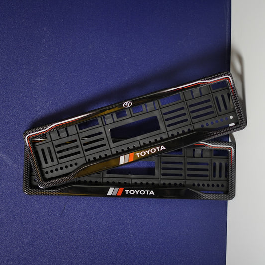 Car Number Plate Gel Frame - Toyota - Honeycomb Sport Line
