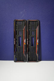 Car Number Plate Gel Frame - Toyota - TRD Red Line thumbnail